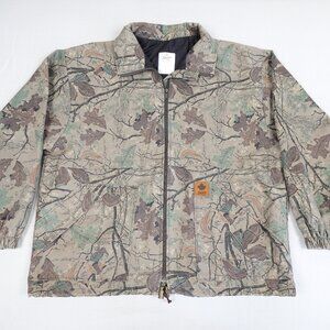 Vintage Nikaldi Camo Hunting Jacket Men's XL Lightweight Made in Canada 80s 90s